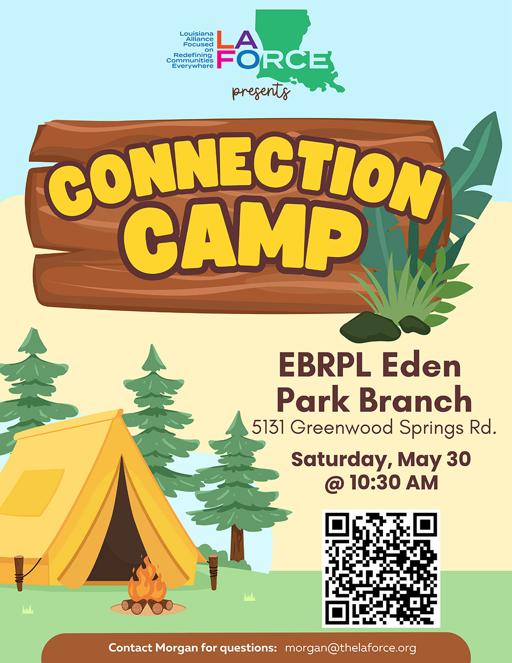 Connection Camp – EBRPL Eden Park Branch