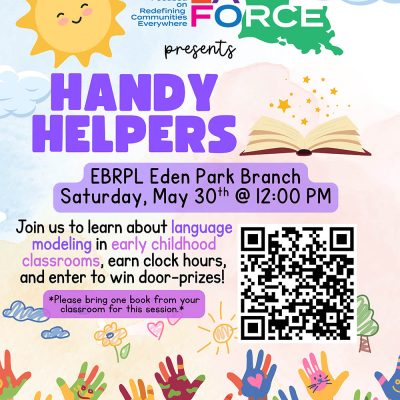 Handy Helpers – EBRPL Eden Park Branch